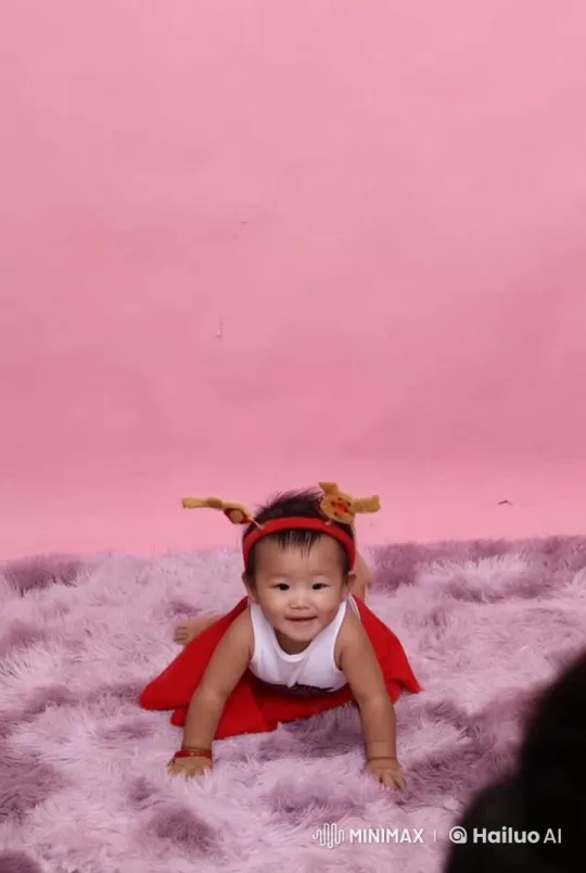 Baby's Joyful Dance and Playful Punches in Live2D Animation – AI Generated Video | Hailuo AI