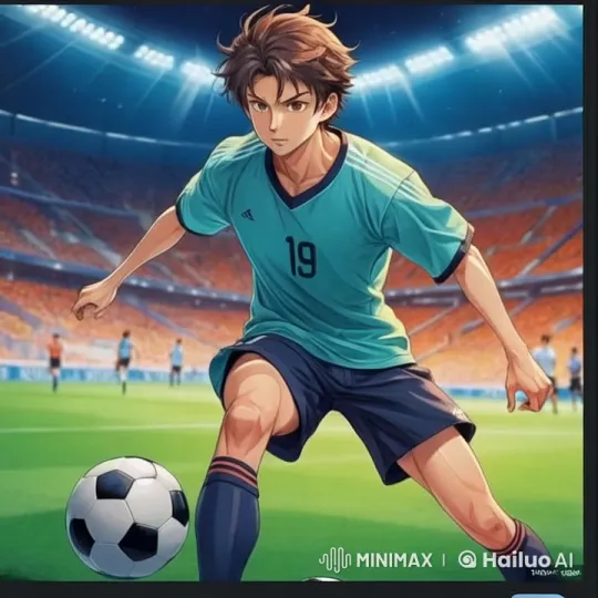 Dynamic Soccer Scene: Player 19 Kicks Card to Victory – AI Generated Video | Hailuo AI