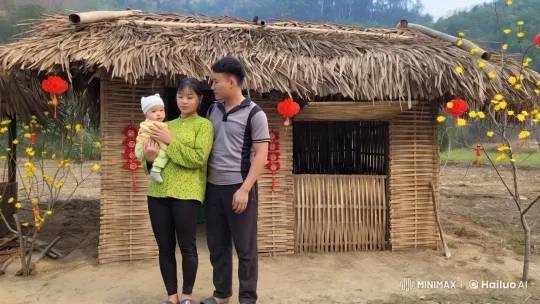 Family Plays Guitars in Peaceful Outdoor Setting – AI Generated Video | Hailuo AI