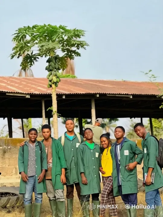 Young Individuals Perform Kung Fu Under Papaya Tree – AI Generated Video | Hailuo AI