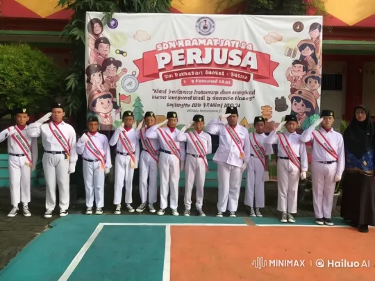 Students Perform Kung Fu at SDN Kramat Jati 24 Event – AI Generated Video | Hailuo AI