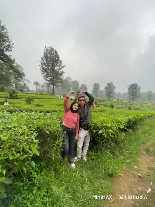 Kungfu Masters Perform in Serene Tea Plantation – AI Generated Video | Hailuo AI