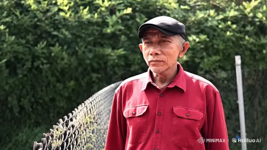 Man and Lion Form Unlikely Bond – AI Generated Video | Hailuo AI