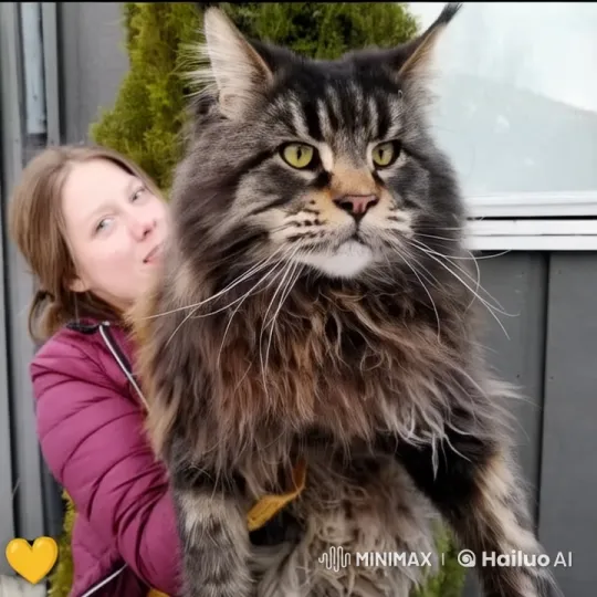 Maine Coon Cat Performs Kungfu in Live2D Animation – AI Generated Video | Hailuo AI