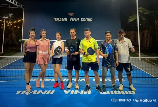 Nighttime Tennis Court Martial Arts Showdown – AI Generated Video | Hailuo AI