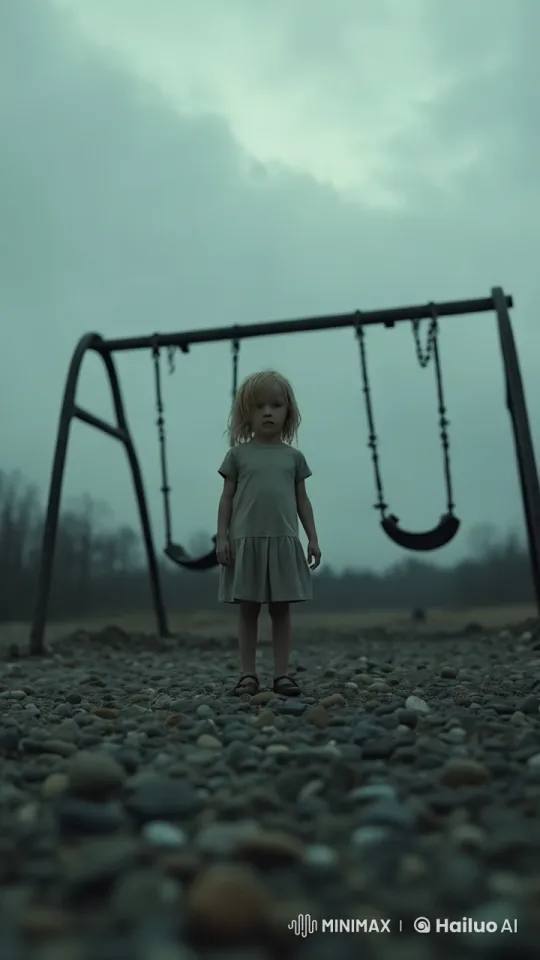 Melancholic Dusk: Isolated Girl at Swing Set – AI Generated Video | Hailuo AI