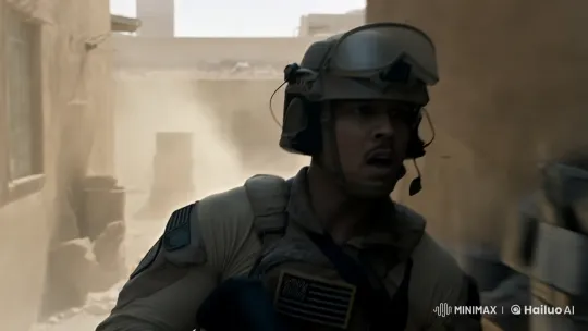 U.S. Marine Squad Conducts Stealthy Building Clearing in Fallujah – AI Generated Video | Hailuo AI