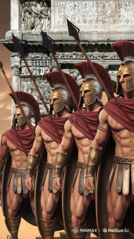 Roman Warriors Perform Maori Haka in Ancient Setting – AI Generated Video | Hailuo AI