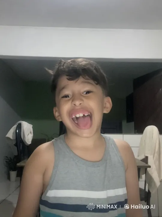 Child Observes Police Arrest in Minimalist Home Setting – AI Generated Video | Hailuo AI