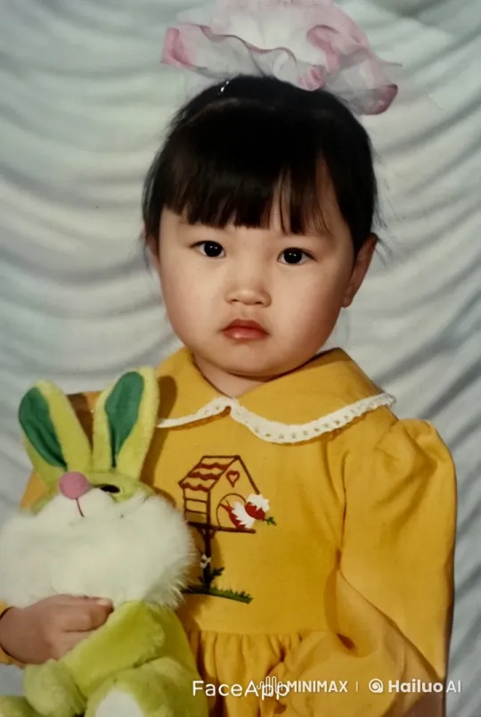 Child Showcases Stuffed Bunny with Joy in Live2D Animation – AI Generated Video | Hailuo AI