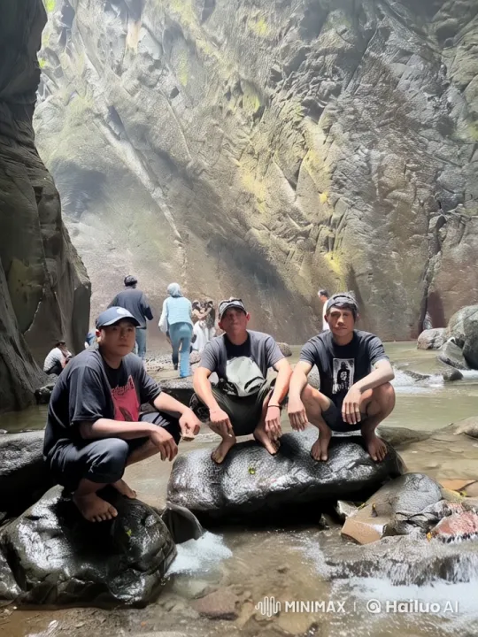 Energetic Kungfu Display in Rocky Canyon Setting – AI Generated Video | Hailuo AI