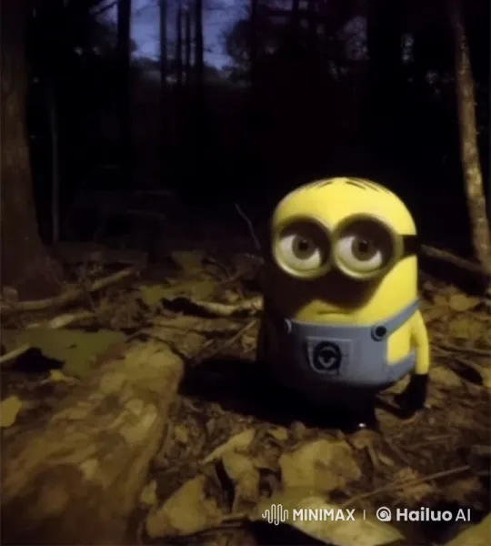 Character Screams 'Erengiya' Amidst Eerie Twilight Forest Setting – AI Generated Video | Hailuo AI