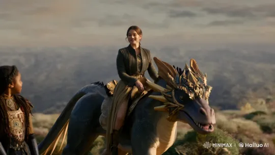 Majestic Dragon-Horse Creature Ride in Enchanted Realm – AI Generated Video | Hailuo AI