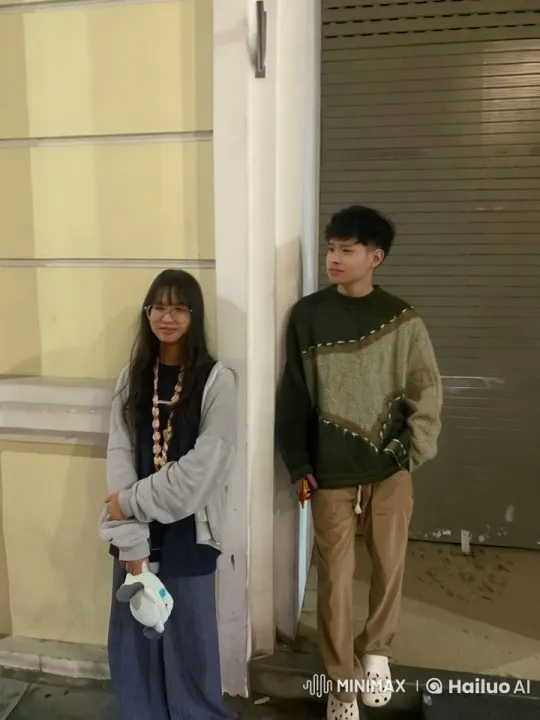 Nighttime Kungfu Showdown in Urban Setting – AI Generated Video | Hailuo AI