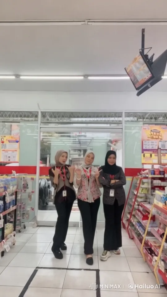 Live2D Animated Kung Fu Scene in Convenience Store – AI Generated Video | Hailuo AI