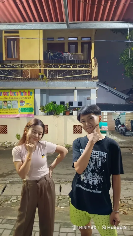 Live2D Animated Kung Fu Duo Showcases Skills – AI Generated Video | Hailuo AI
