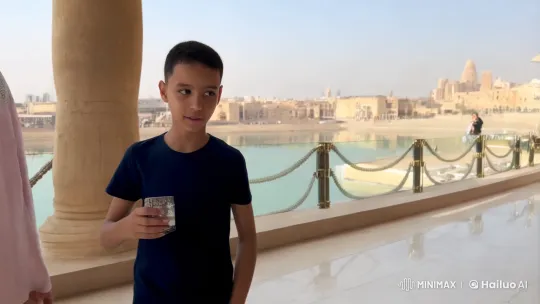 Title: "Love's Journey Through Egypt and America" – AI Generated Video | Hailuo AI