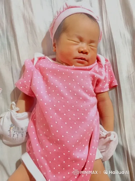 Baby in Polka-Dot Outfit Delightfully Dances and Punches – AI Generated Video | Hailuo AI