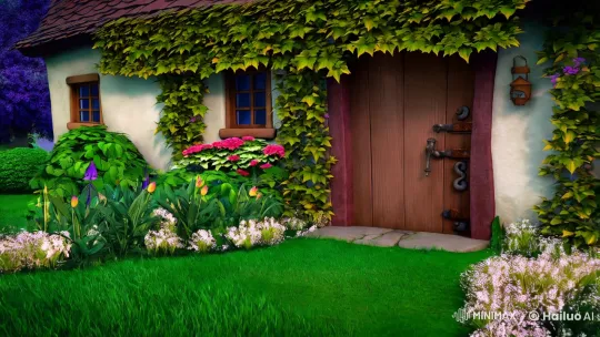 Mystical Adventure: Cottage Door to Enchanted Realm – AI Generated Video | Hailuo AI