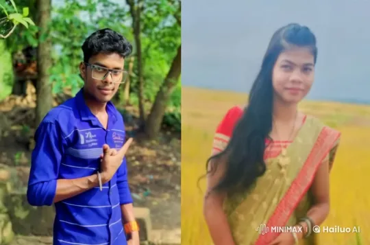 Young Couple Embraces in Serene Live2D Landscape – AI Generated Video | Hailuo AI