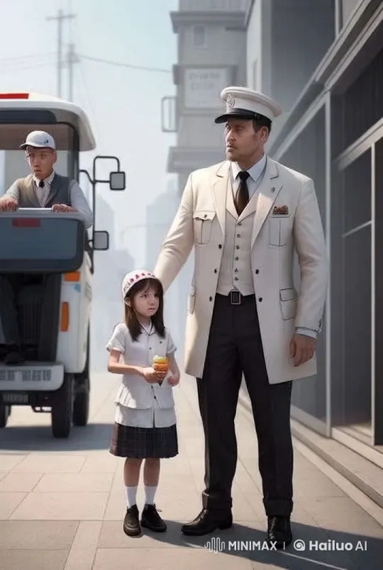 Dramatic Tension and Mystical Twist in City Street – AI Generated Video | Hailuo AI