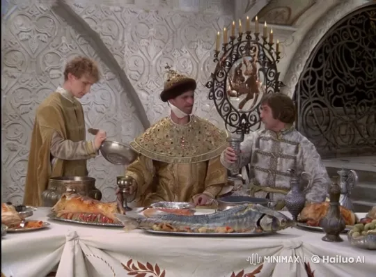 Medieval Feast Descends into Chaotic Dance – AI Generated Video | Hailuo AI