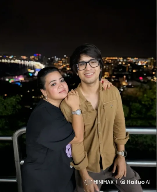 Romantic Moment on a Luminous City Balcony – AI Generated Video | Hailuo AI