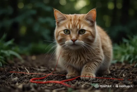 Whiskers' Whimsical Adventure in Verdant Town – AI Generated Video | Hailuo AI