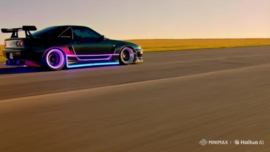 Nissan Skyline: High-Speed Chase with Dynamic Cinematography – AI Generated Video | Hailuo AI