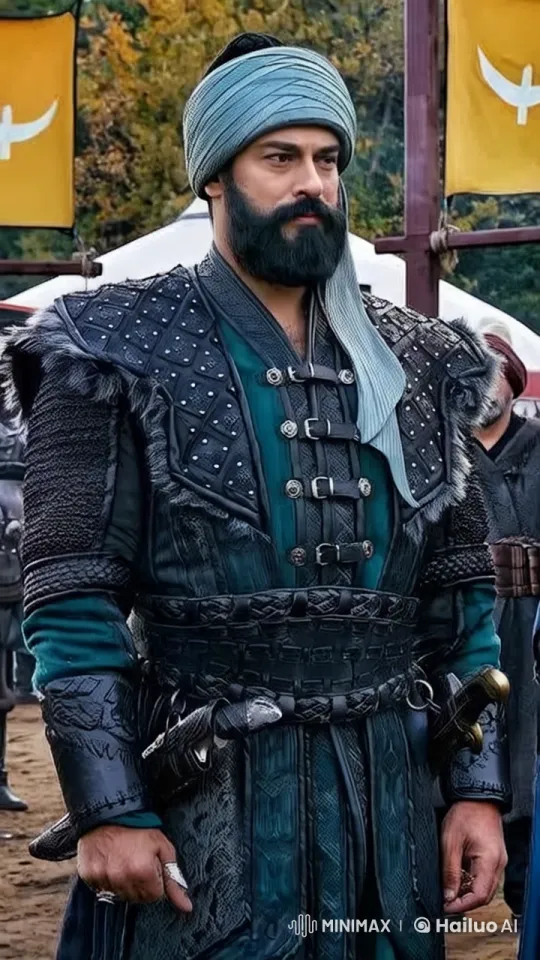Medieval Warrior Enjoying Coffee in Live2D Scene – AI Generated Video | Hailuo AI