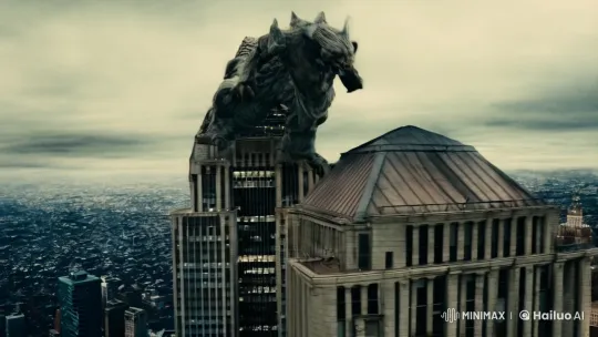 Gargoyle Transformation Reveals Marilyn Monroe in Dramatic Scene – AI Generated Video | Hailuo AI