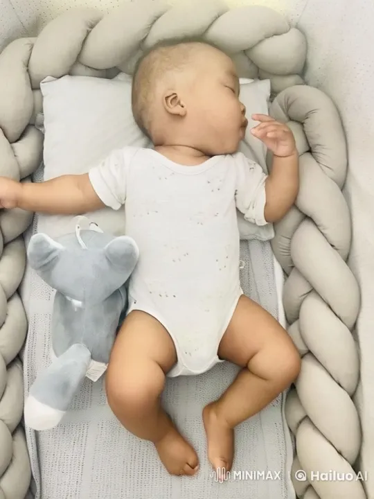Baby's Playful Kungfu Performance in Crib – AI Generated Video | Hailuo AI