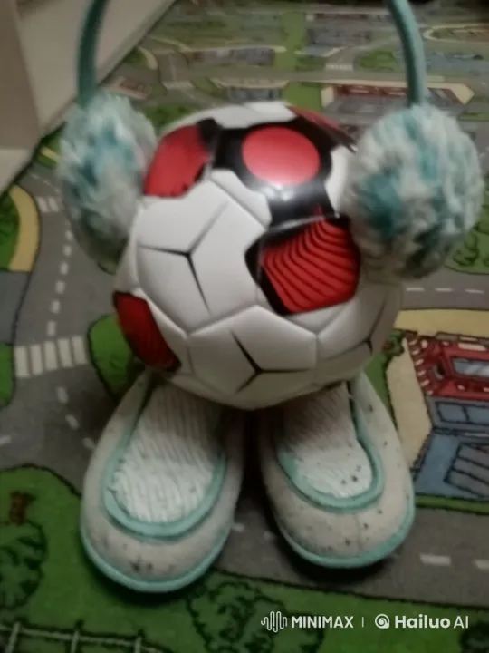 Animated Soccer Ball Performs Joyful Dance in Playful Setting – AI Generated Video | Hailuo AI