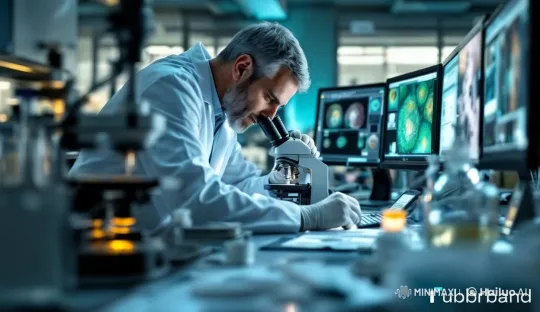 Lab Scene: Microscope Analysis of Fungal and Parasitic Samples – AI Generated Video | Hailuo AI