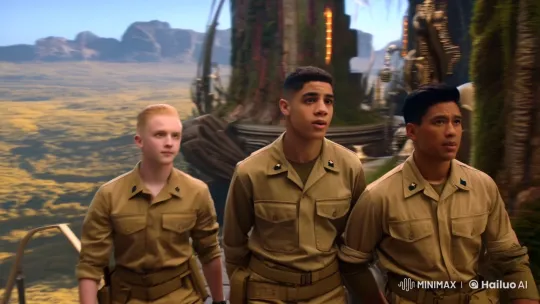Future Soldiers Explore Exotic Alien World – AI Generated Video | Hailuo AI