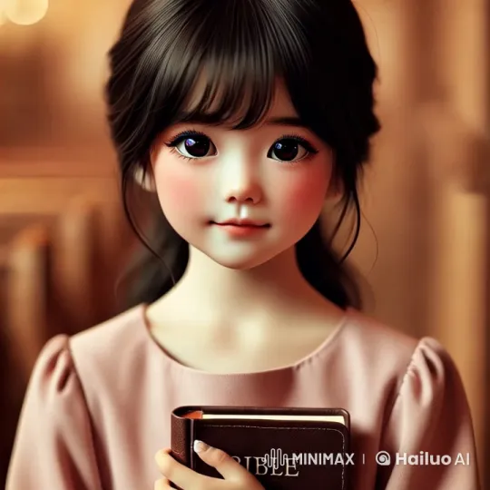 Young Girl Shares Message of Faith and Hope – AI Generated Video | Hailuo AI