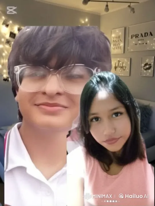 Intimate Live2D Kiss Scene in Cozy Setting – AI Generated Video | Hailuo AI
