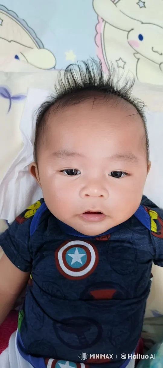 Baby in Captain America Costume Delightfully Dancing – AI Generated Video | Hailuo AI