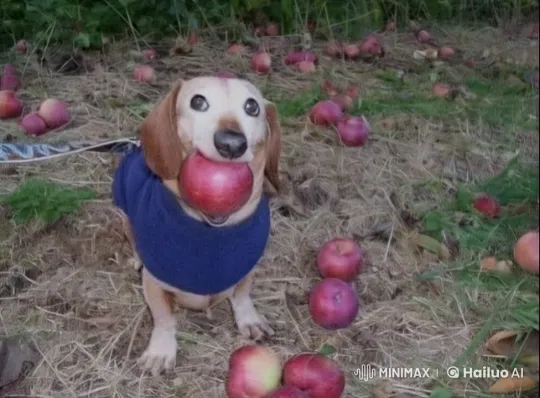 Dog and Cat's Surreal Orchard Showdown – AI Generated Video | Hailuo AI