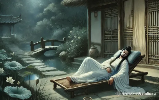 Zhuang Zhou Slumbers Peacefully Under Moonlit Breeze – AI Generated Video | Hailuo AI