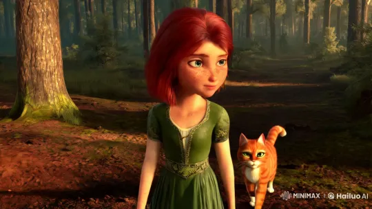 Hallie: A Cinematic 3D Animated Marvel with Realistic Detail – AI Generated Video | Hailuo AI