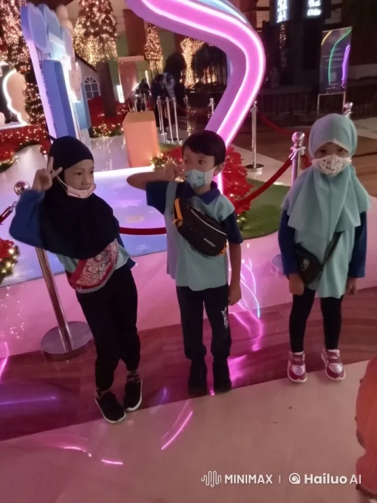 Children Perform Playful Kung Fu in Festive Setting – AI Generated Video | Hailuo AI