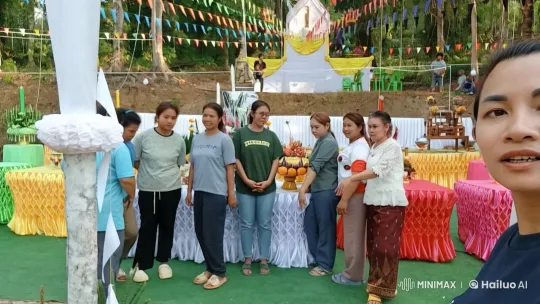 Festive Gathering with Live2D Martial Arts Performance – AI Generated Video | Hailuo AI