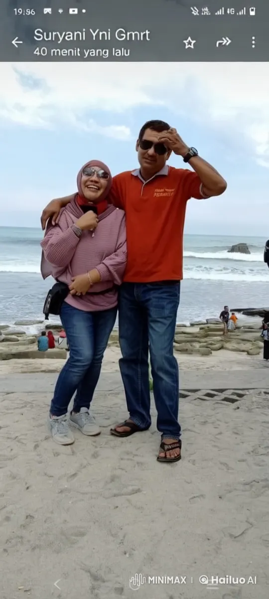 Live2D Animated Kung Fu Duo on a Beach Setting – AI Generated Video | Hailuo AI
