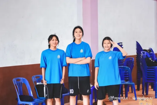 Live2D Martial Arts Performance by Three Individuals – AI Generated Video | Hailuo AI