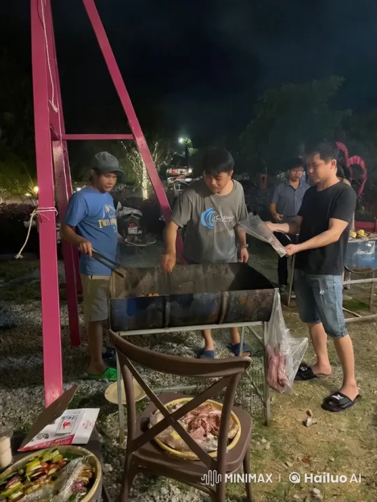 Olaf from Frozen Surprises Barbecue with Joyful Dance and Snow – AI Generated Video | Hailuo AI