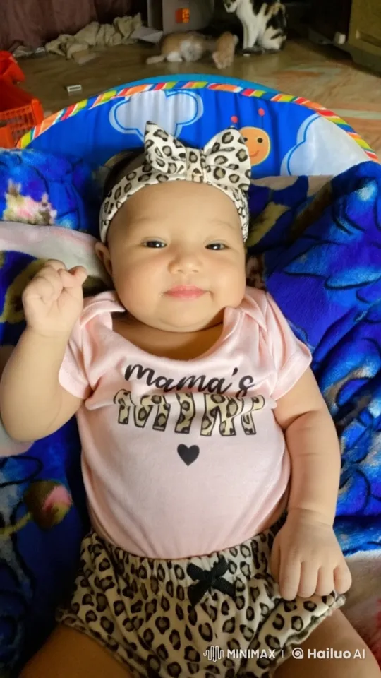 Baby Dances Enthusiastically in Cozy Room – AI Generated Video | Hailuo AI