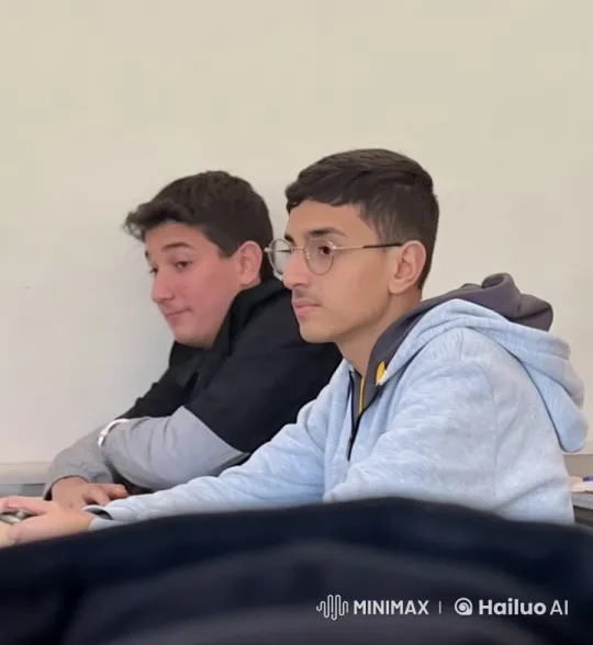 Intimate Moment in a Classroom Setting – AI Generated Video | Hailuo AI