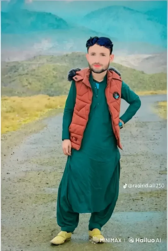 Traditional Attire on Scenic Hill Road – AI Generated Video | Hailuo AI