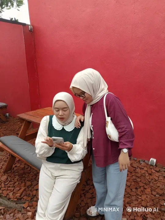 Live2D Animation: Two Women Practicing Kungfu in Colorful Setting – AI Generated Video | Hailuo AI